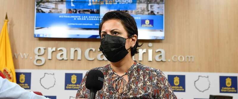 La consejera insular y concejala teldense Minerva Alonso/TA.